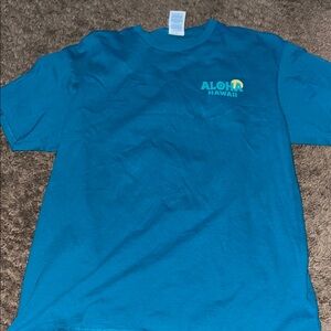 Aloha Hawaii Blue T-Shirt